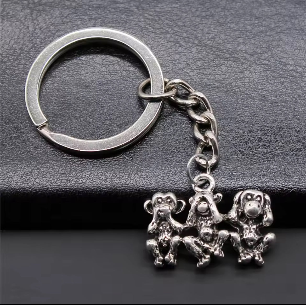 3총사 원숭이 키링